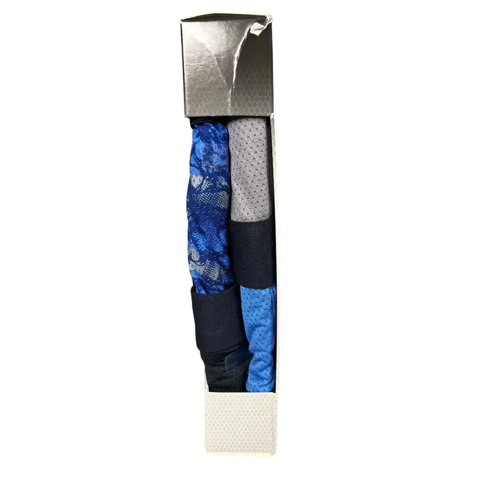 Fruit of the Loom Men's Micro-Mesh Boxer Briefs Black Blue 4 Pack Size Small New